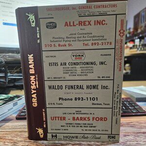 Polk's Sherman Texas City Directory (1978, R.L. Polk & Co., Publishers) Grayson
